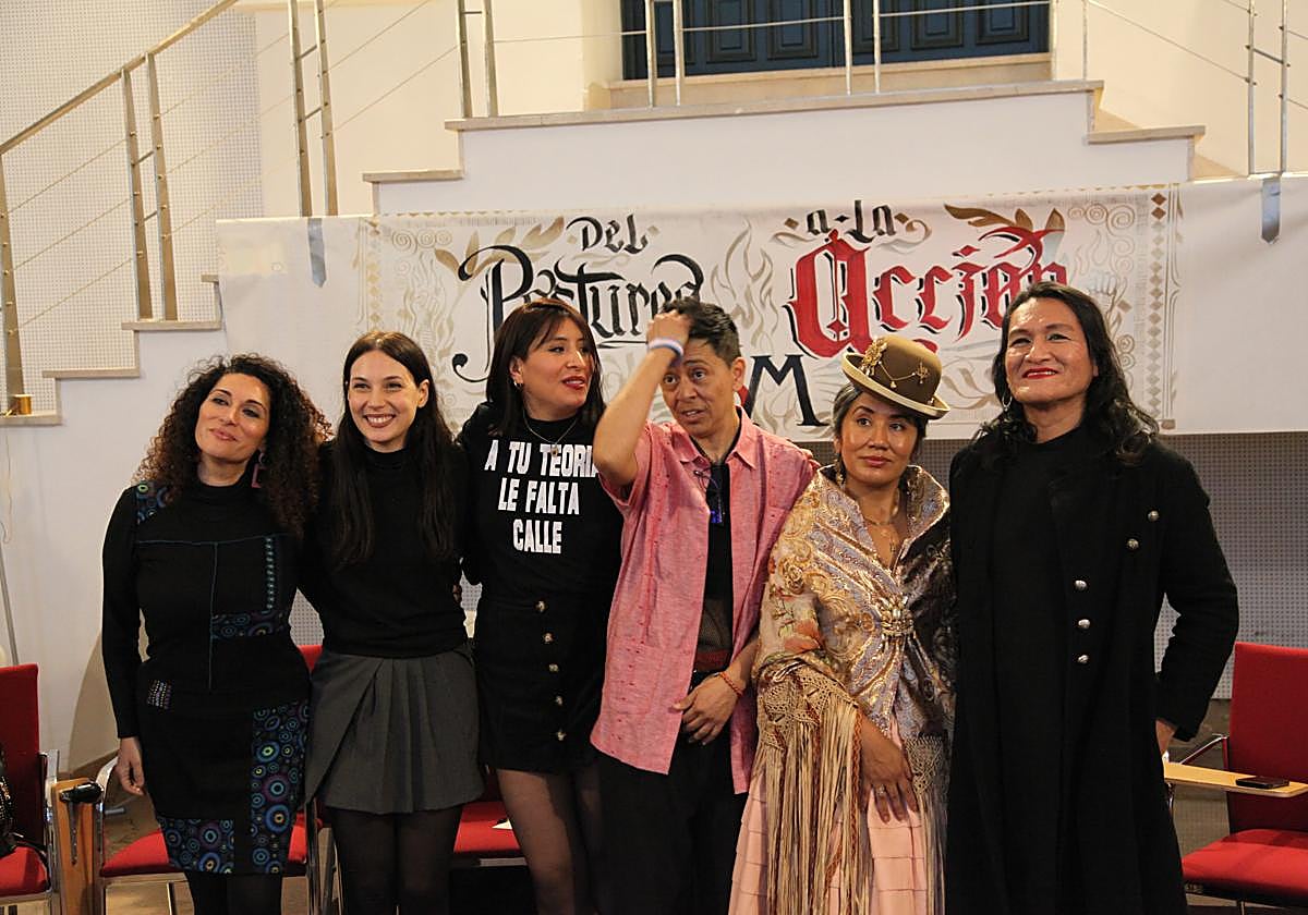 Un momento del taller '8-M. Del postureo a la acción'