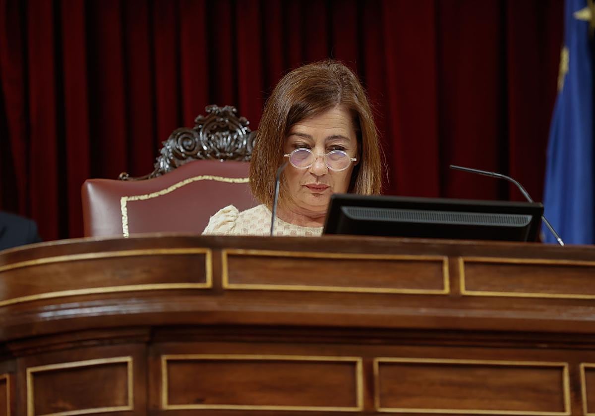 Francina Armengol, presidenta del Congreso de los Diputados