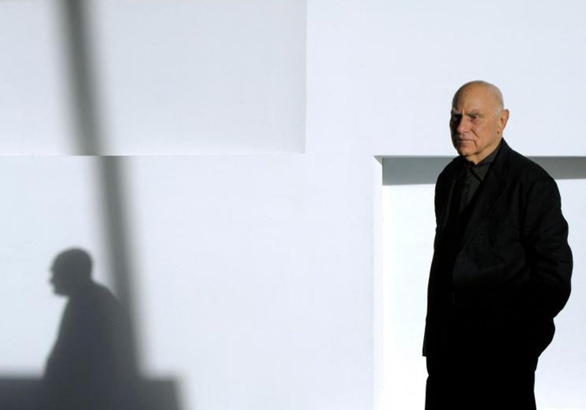 El ya fallecido artista Richard Serra en una imagen de archivo