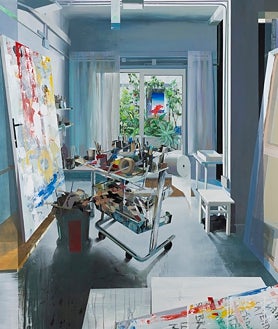 Imagen secundaria 2 - De arriba abajo, 'Pintura osmótica' (2023); 'Pintura errante' (2024) y 'Pintura ausente' (2024)