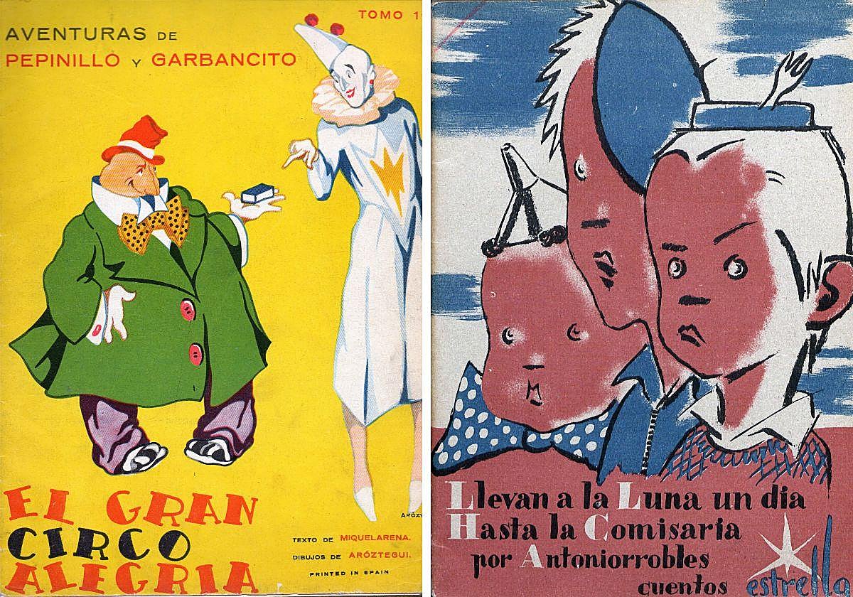 'Las aventuras de Pepinillo y Garbancito', de Fernando Fernández de Córdoba, y un cuento de Antoniorrobles