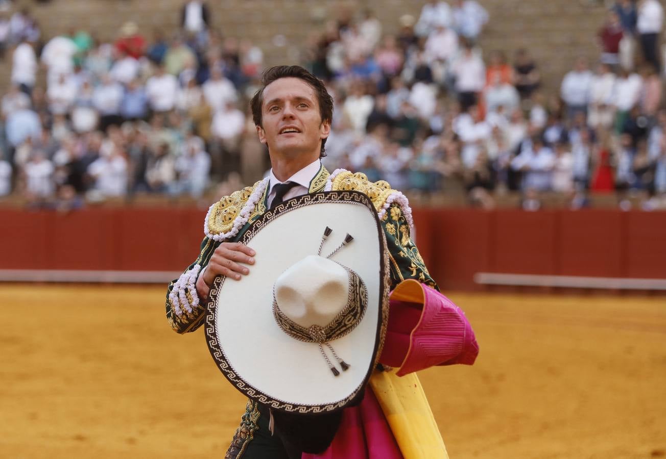 Lama  de Góngora, en la corrida del 7 de abril en la Maestranza de Sevilla