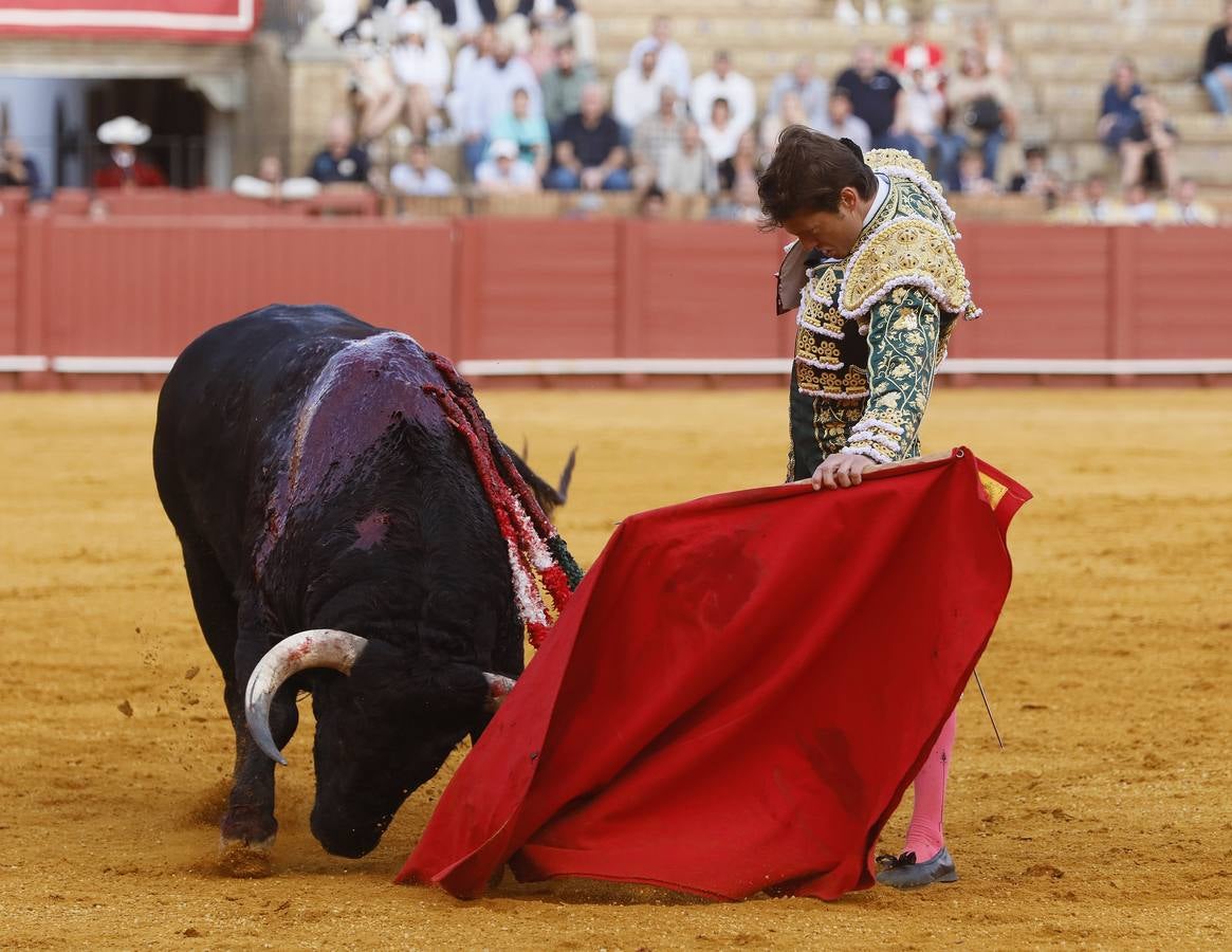 Lama  de Góngora, en la corrida del 7 de abril en la Maestranza de Sevilla