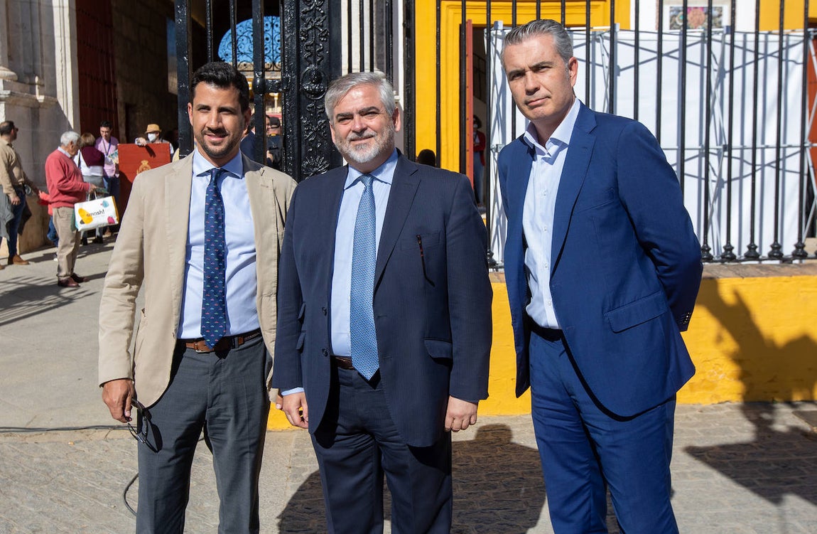 Juan Manuel Álvarez, Julio Criado y Narciso Navarro