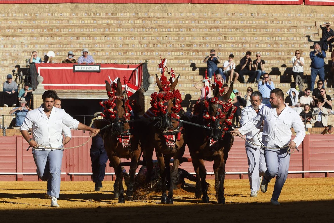 Detalle de la corrida del martes en la Maestranza
