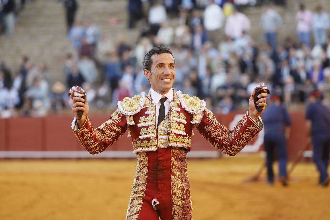 David de Miranda cortó dos orejas