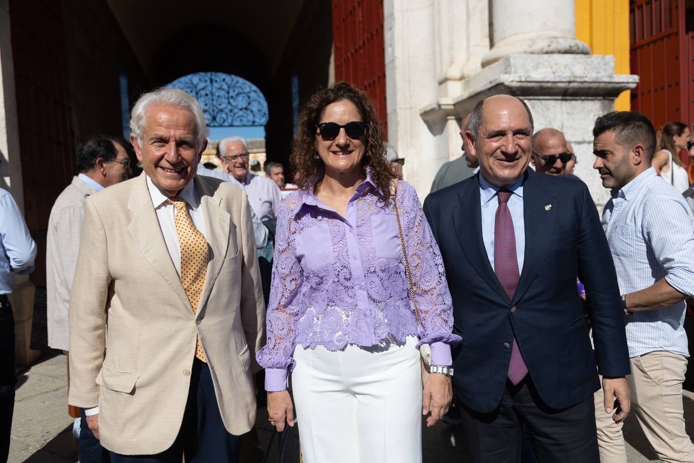 Antonio Pascual, Rafaela Osuna y Vicente Martín
