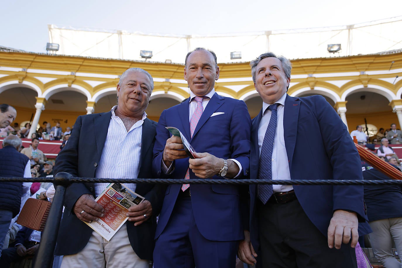 Salvador Fernández, Pepín Liria y Manolo Fernández