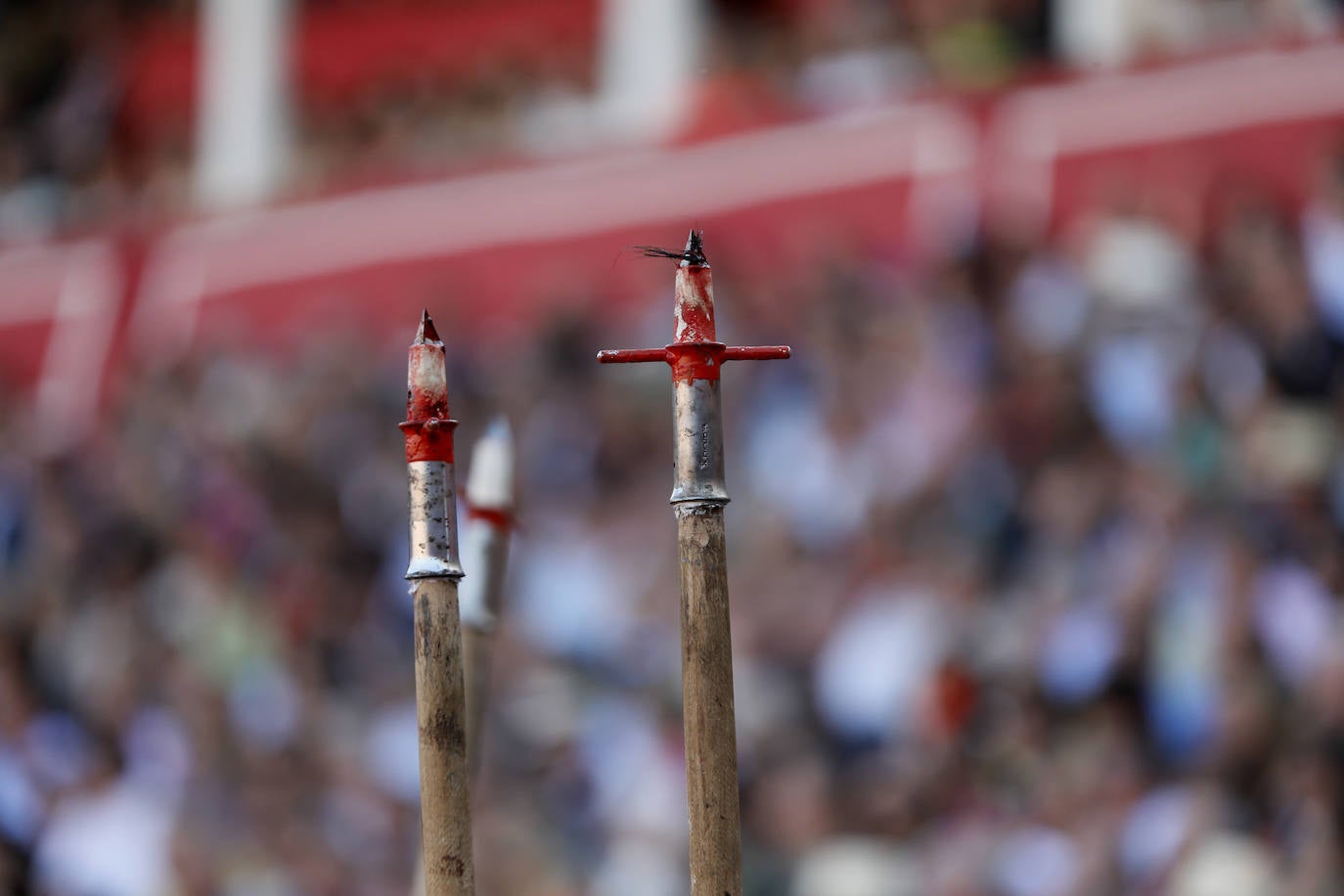 Corrida del 15 de abril en la Maestranza con los toreros Morante de la Puebla, Daniel Luque y Juan Ortega