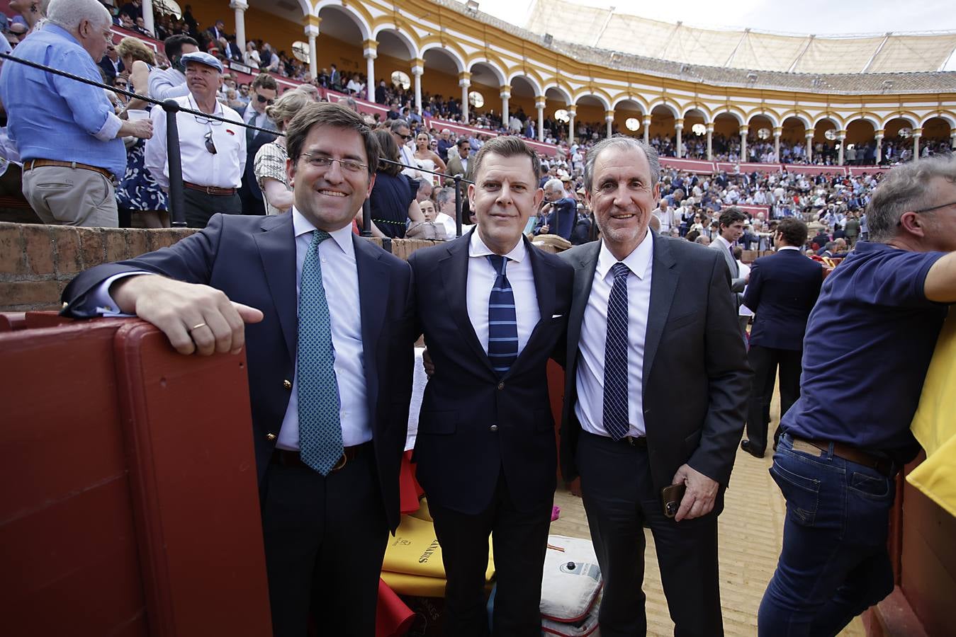 Gonzalo Fernández Gao, Javier Romero y Carlos Ruiz
