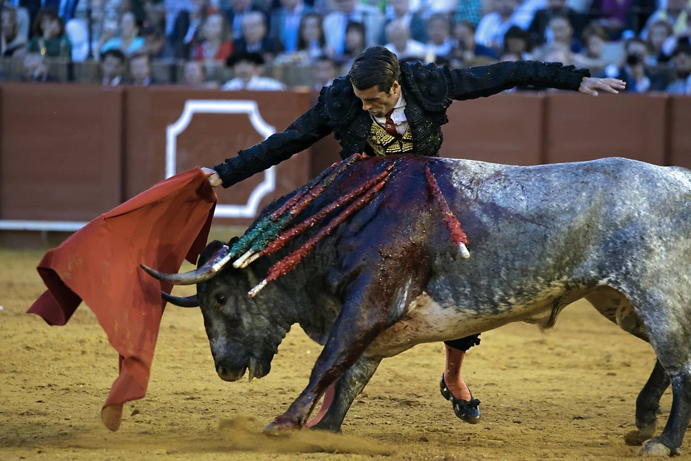 Emilio de Justo cortó este jueves en la Maestranza dos orejas