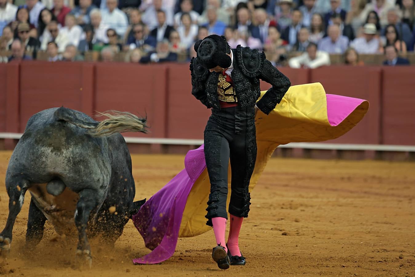 Emilio de Justo cortó este jueves en la Maestranza dos orejas