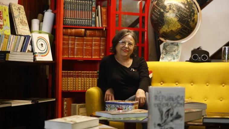 Maribel Molina Rey, de la librería El Reino de Agartha