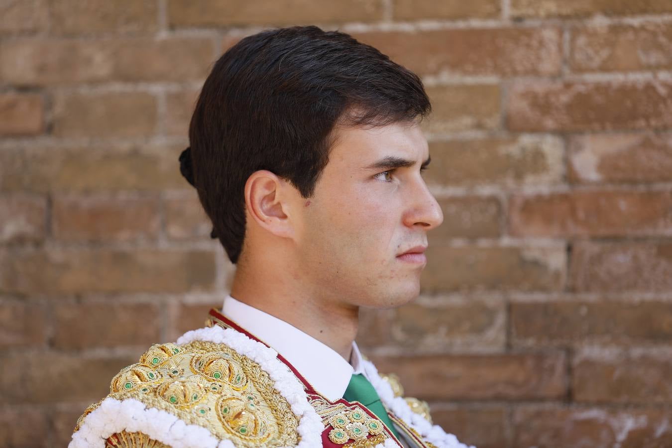 Un momento de la novillada de este domingo, 5 de mayo, en la plaza de la Maestranza de Sevilla