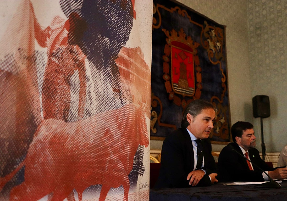 Nacho Lloret, Luis Barcala y Mari Carmen de España