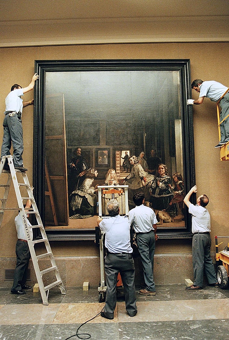 En 1999 'Las Meninas' emprendieron su último viaje, a la sala 12 del Prado, donde hoy se exhiben