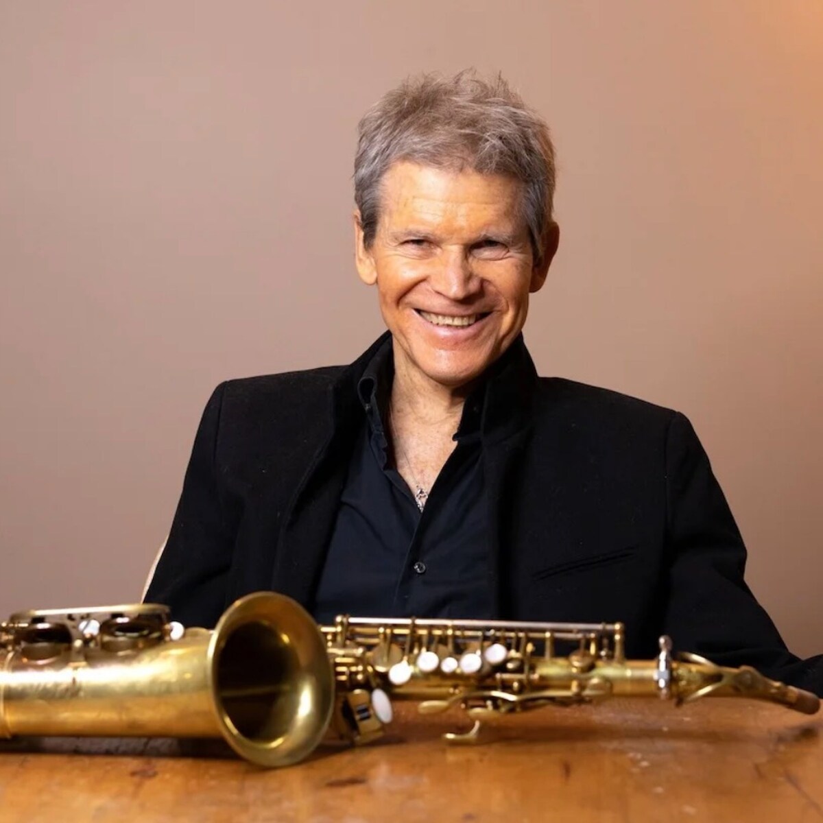 El saxofonista David Sanborn