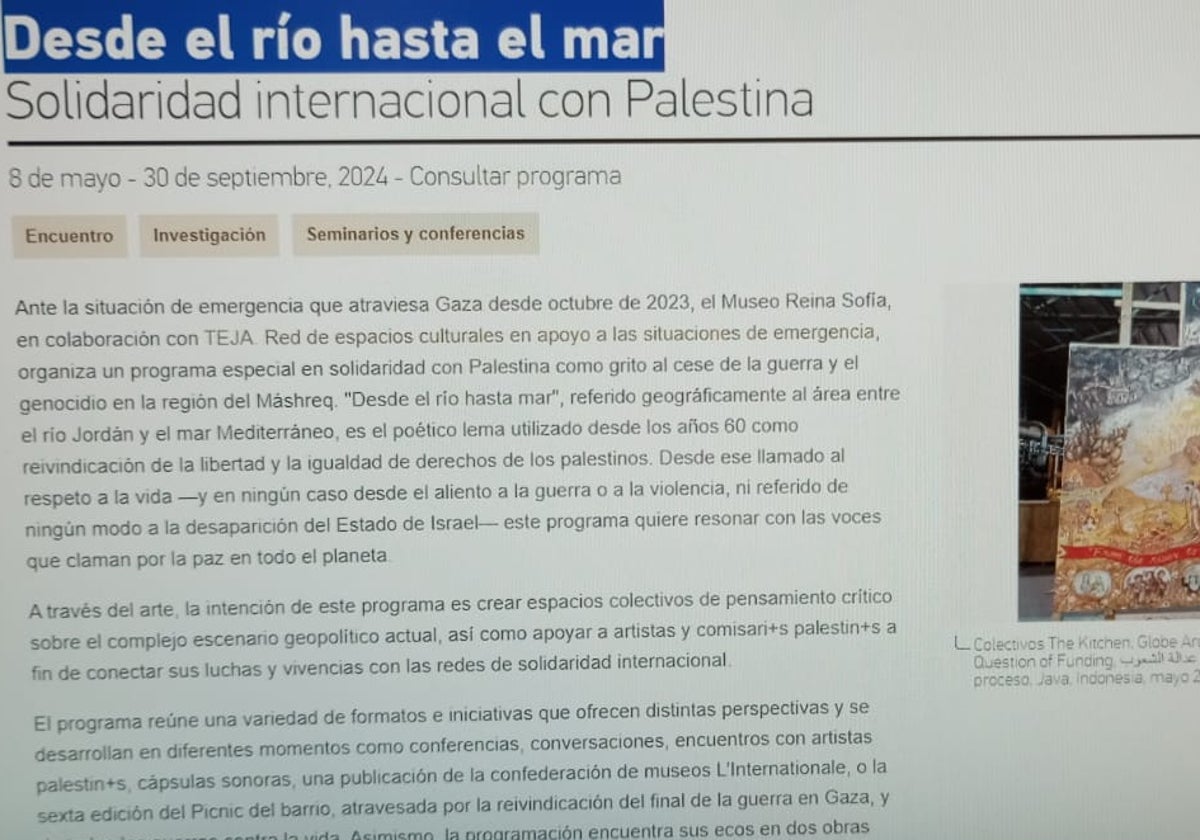 Información sobre el encuentro en la página web del Museo Reina Sofía