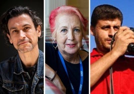 Rodrigo Cortés, Rosa María Calaf y Said Khatib, premios Cavia, Luca de Tena y Mingote