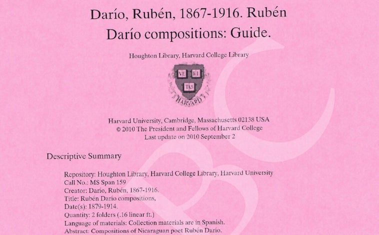 Imagen principal - Los documentos oficiales emitidos por Harvard en 2010 cuando aún no habían puesto en duda su fraudulenta colección 