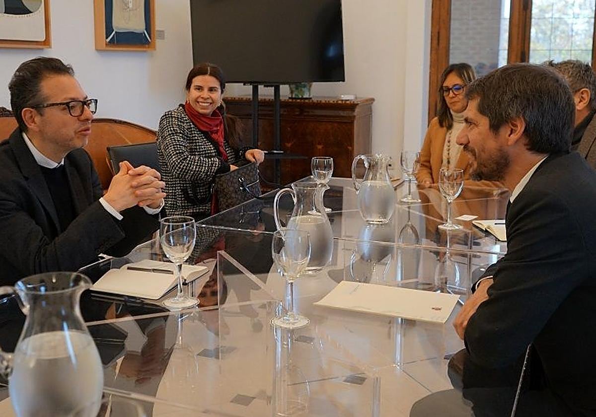 Reunión entre los ministros de Cultura de España y de Colombia