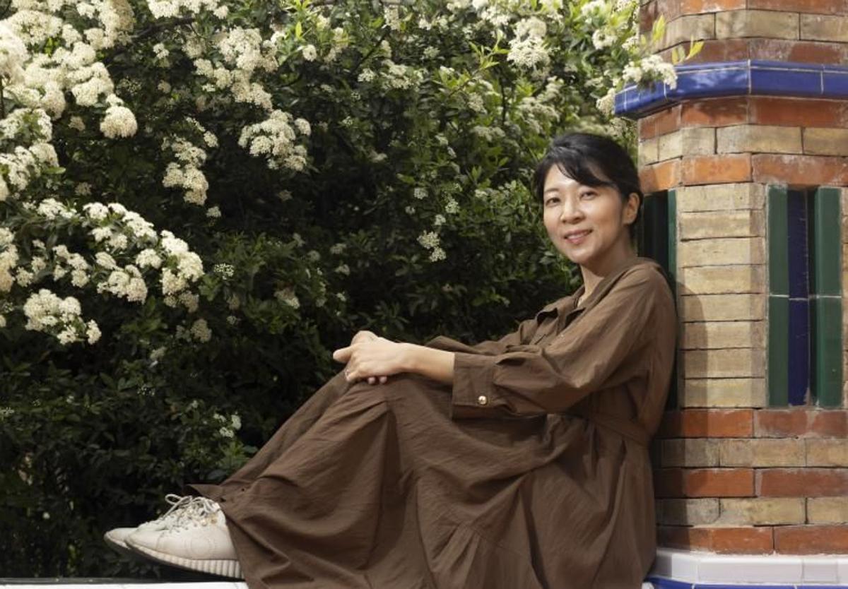 Won-Pyung Sohn durante la entrevista en Madrid