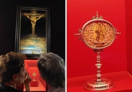 El Vaticano expone el Cristo de Dalí junto al dibujo de San Juan de la Cruz que lo inspiró