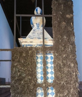 Imagen secundaria 2 - En las imágenes, distintas propuestas de 'Profundis', en el Monasterio de la Cartuja, actual CAAC