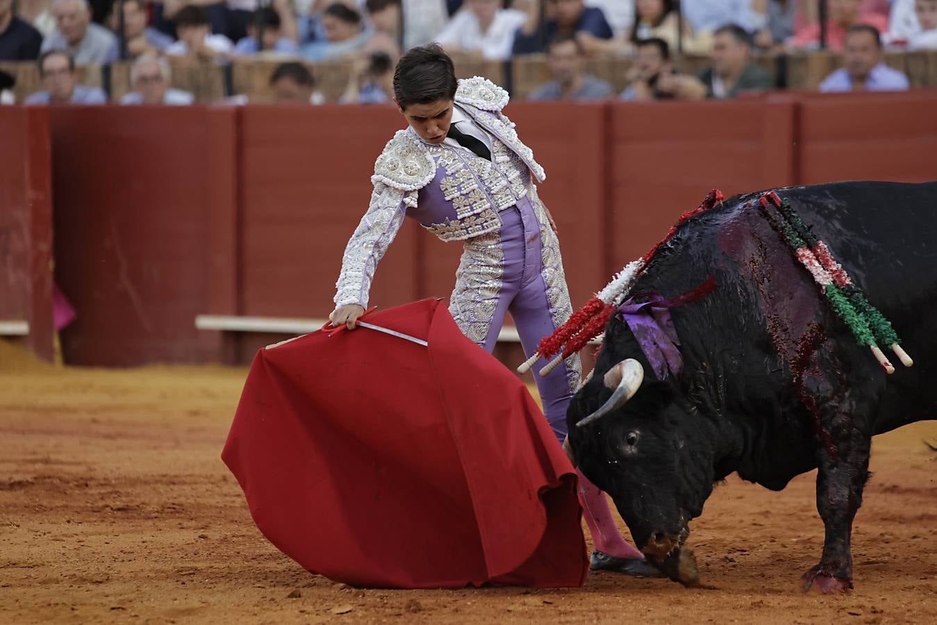 Novillada de abono en la Maestranza para Manuel Román, Javier Zulueta y Diego Bastos