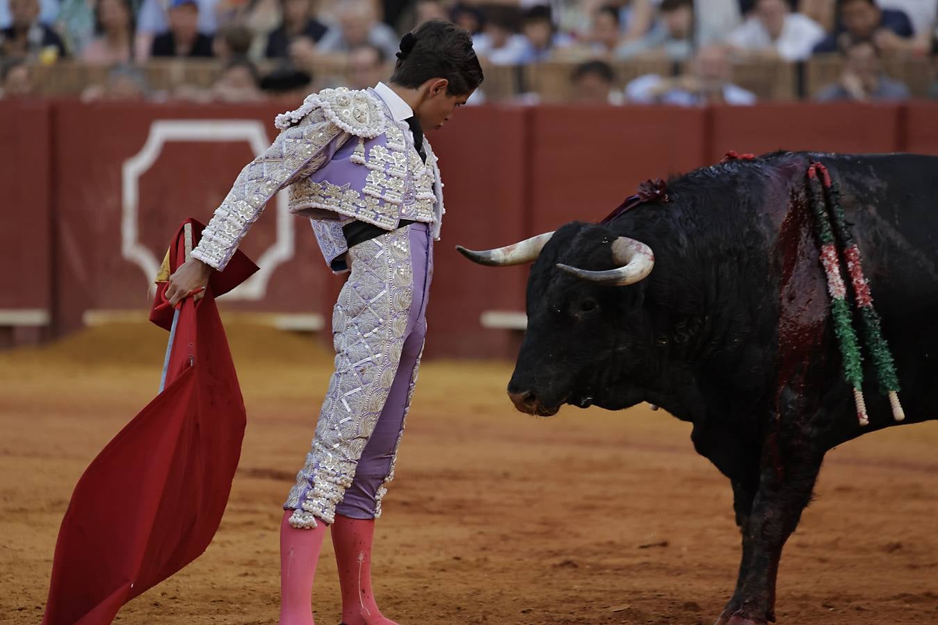 Novillada de abono en la Maestranza para Manuel Román, Javier Zulueta y Diego Bastos