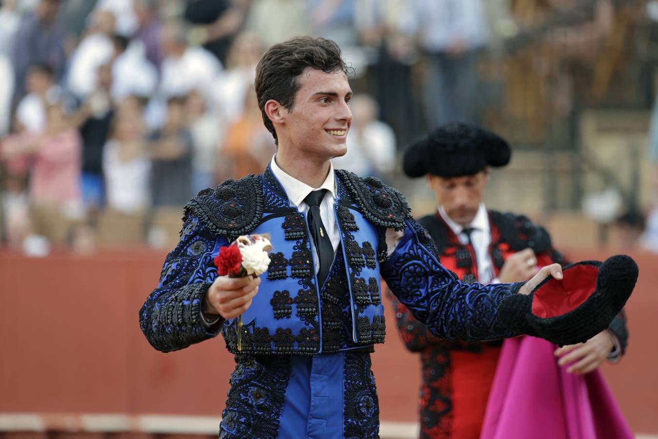 Novillada de abono en la Maestranza para Manuel Román, Javier Zulueta y Diego Bastos