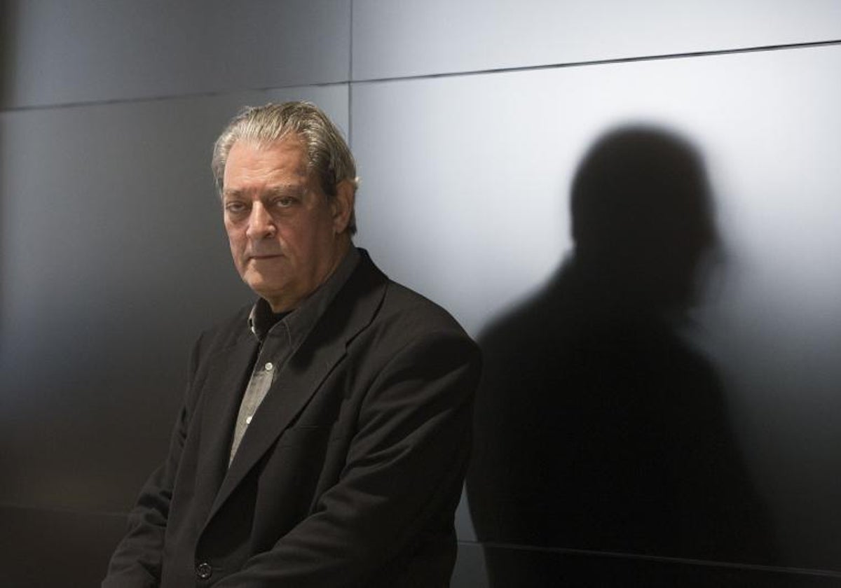 El escritor norteamericano Paul Auster