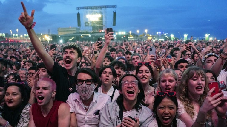 El publico, entregadisimo