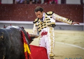 Los toreros, bajo el diluvio en Las Ventas: «A la lluvia y al vendaval hay que ponerles alma y corazón»