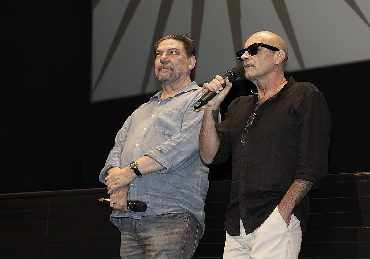 Antonio Onetti junto a Javier Corcobado