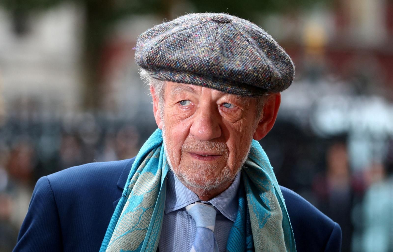 El actor británico Ian McKellen