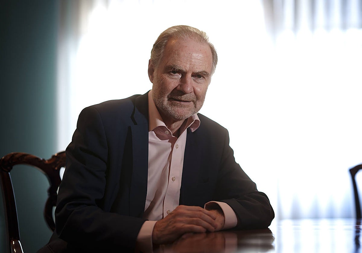 Timothy Garton Ash, en la Fundación Ramón Areces, antes de su conferencia