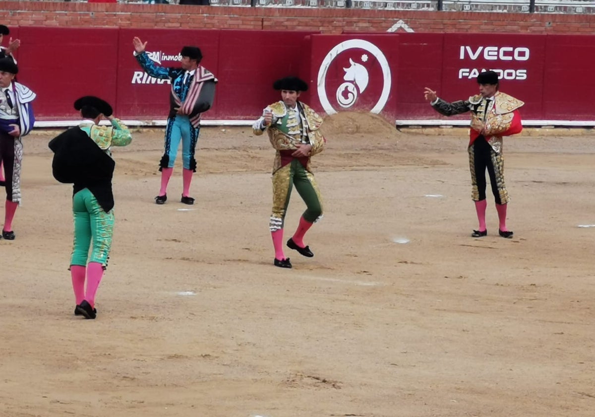 El paseíllo en Teruel