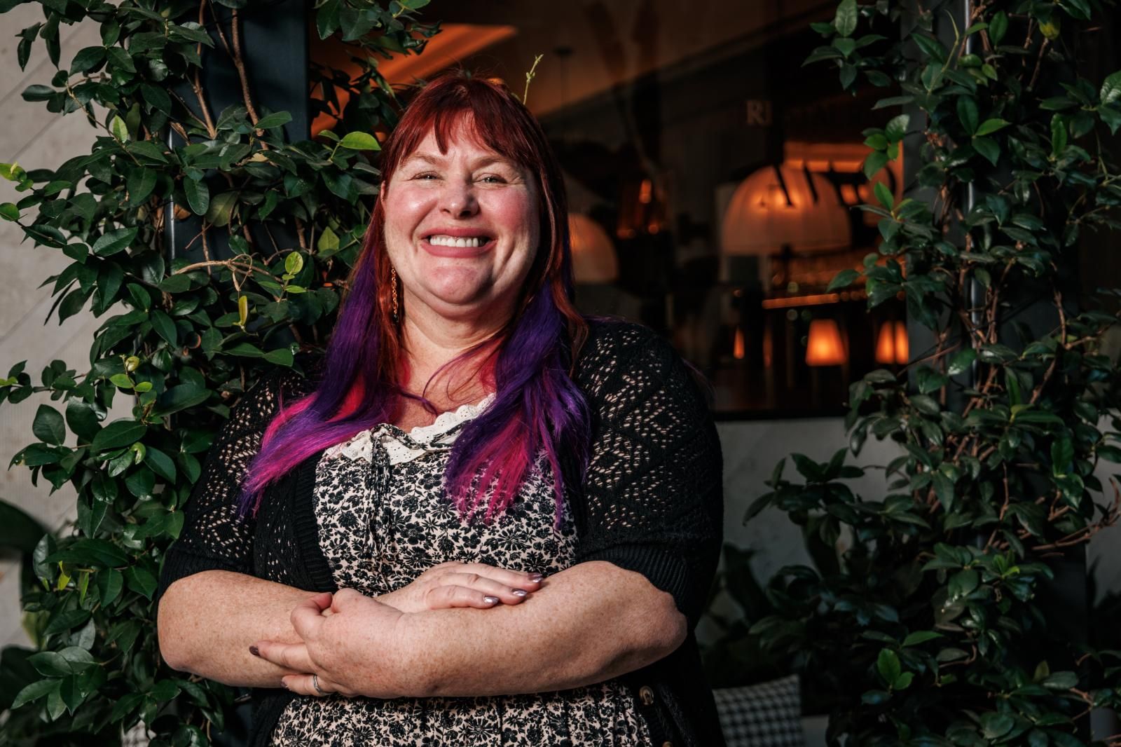 Cassandra Clare durante la entrevista en Madrid