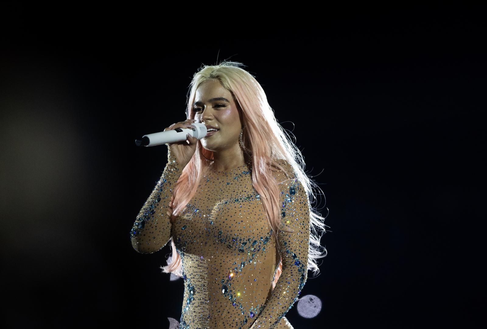 El concierto de Karol G en el Bernabéu, en imágenes