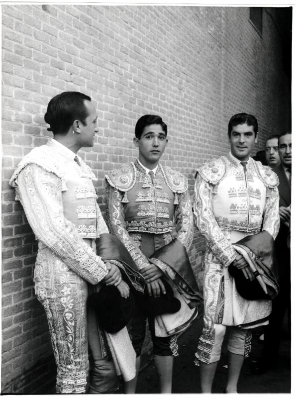 Julio Aparicio, Paco Camino y Jaime Ostos