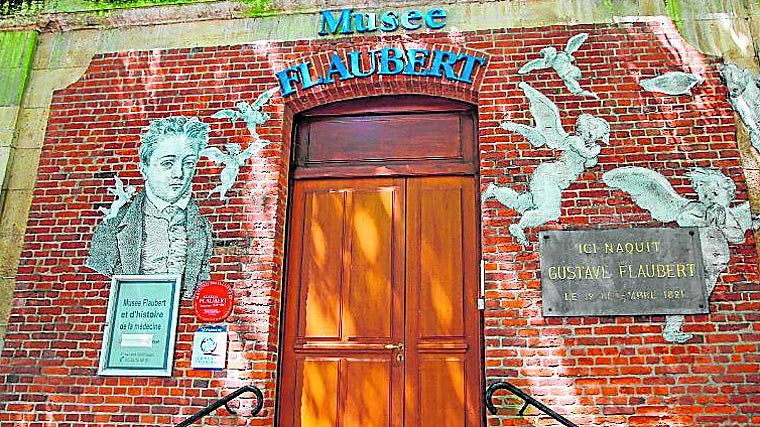 Casa natal de Flaubert en Ruán, convertida hoy en un museo