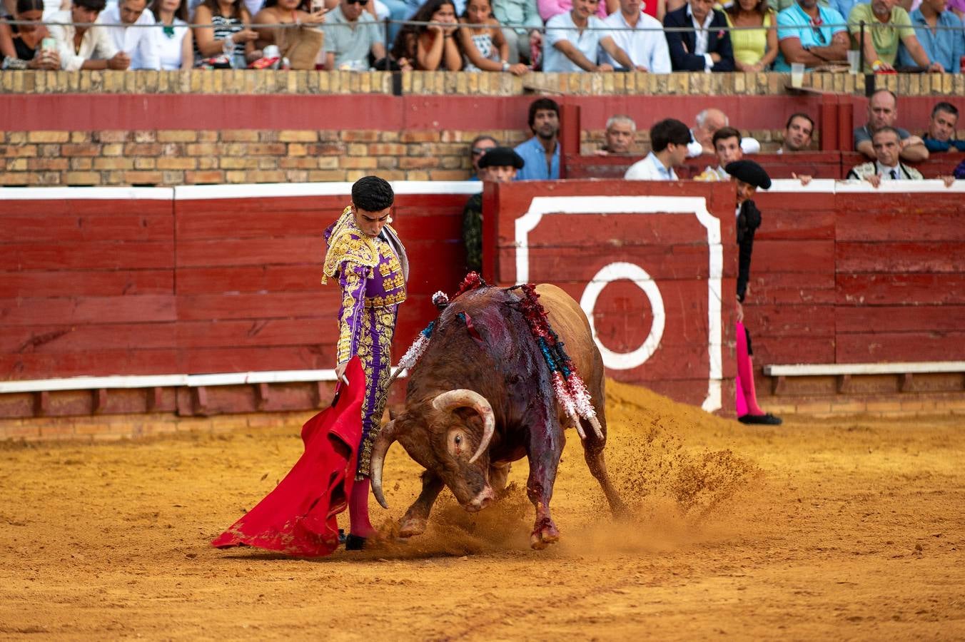 Enrique Toro recibió las palmas de la Plaza de la Merced