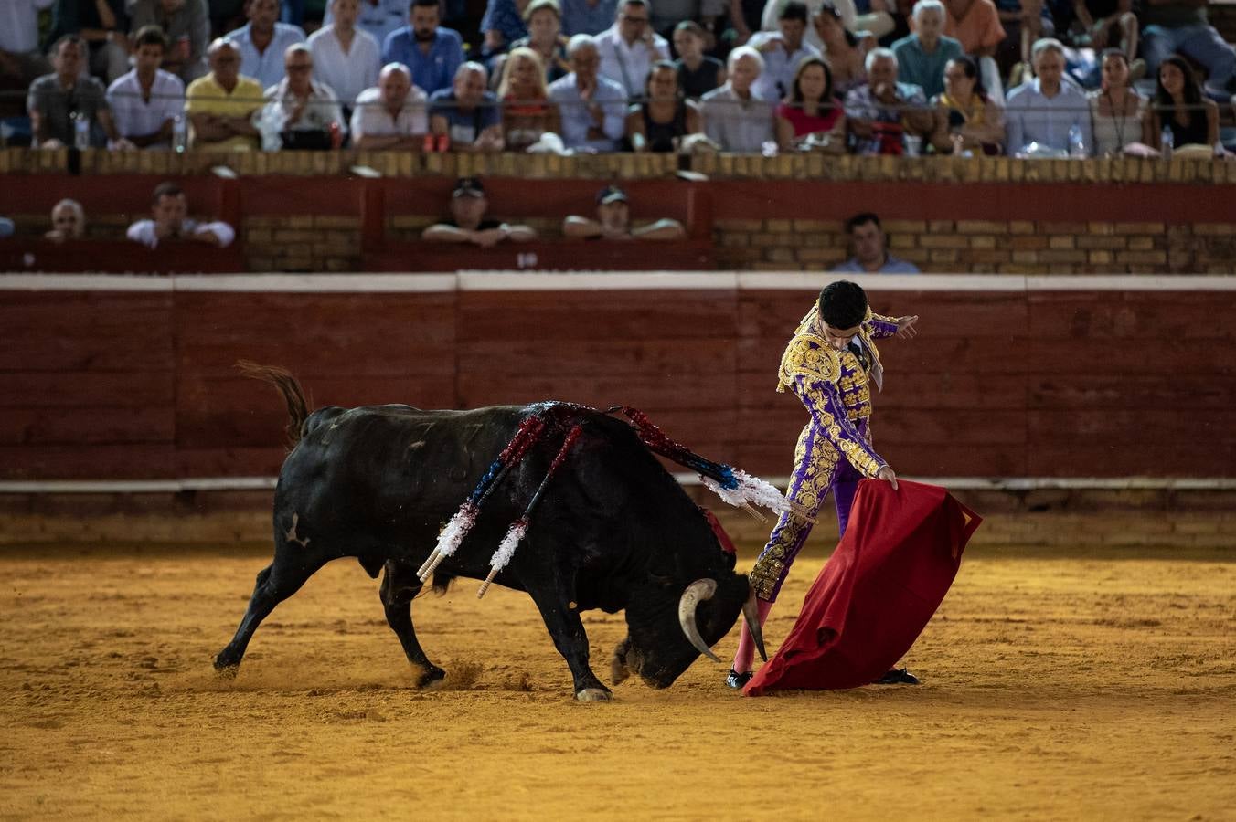 Enrique Toro recibió las palmas de la Plaza de la Merced