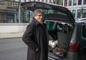 El maletero de Puigdemont