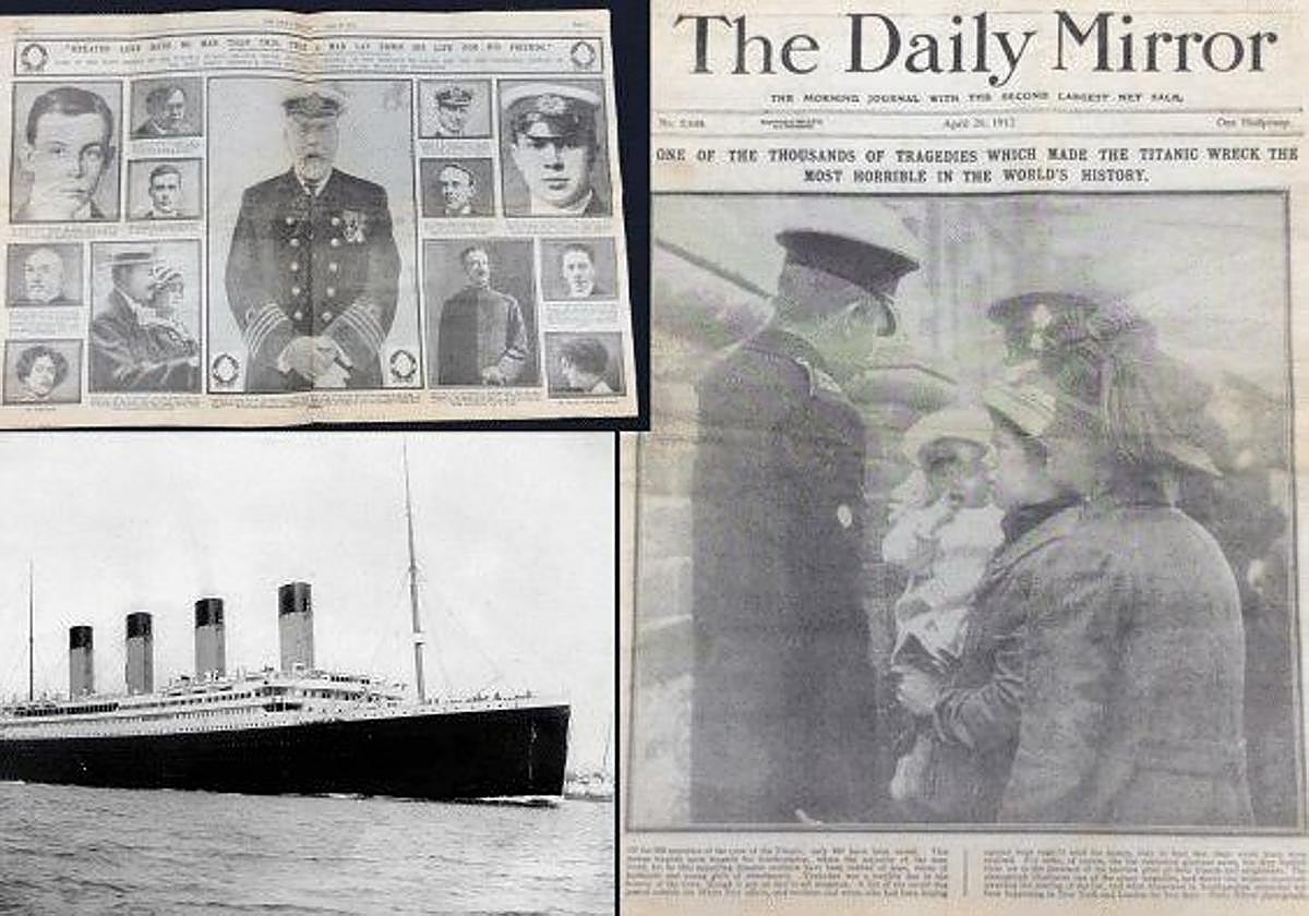 El ejemplar de 1912 de 'The Daily Mirror' hallado
