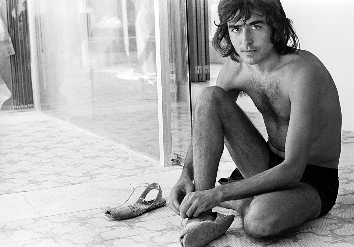 Joan Manuel Serrat, por Colita (Llofriu, 1971)