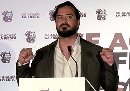 Alvise vota en contra del subvencionar al toro de lidia en Europa: «Con mi voto no vais a contar para maltratar animales»