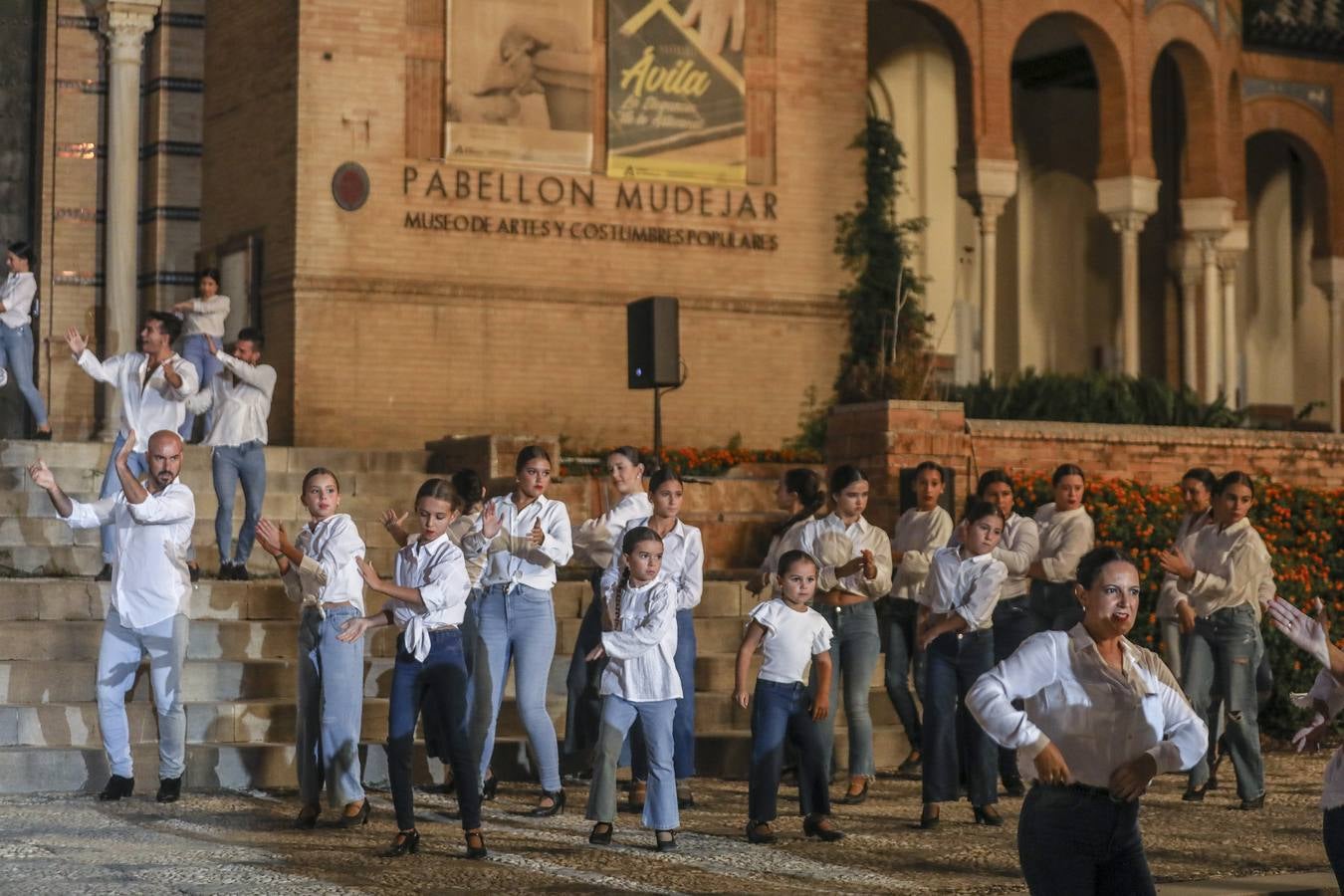 La bailaora Sara Baras fuela encargada de dar el pregón de esta edición de la Bienal de Flamenco de Sevilla