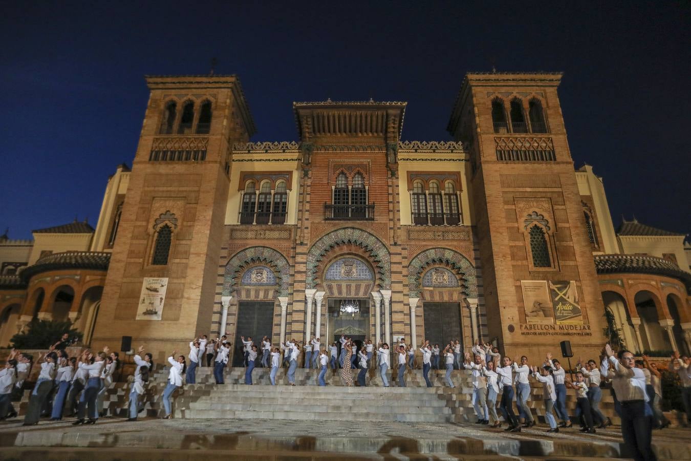 La bailaora Sara Baras fuela encargada de dar el pregón de esta edición de la Bienal de Flamenco de Sevilla